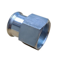 Carbon Steel 'M' Profile Press Female Adaptor