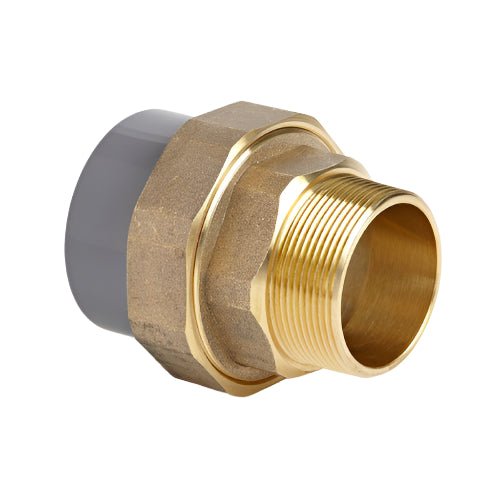 ABS Composite Union Plain Female X Brass Male Thread