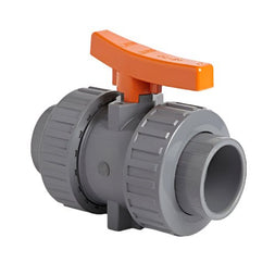 ABS Plain Double Union Industrial Ball Valve