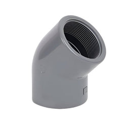 ABS Plain x Threaded 45° Elbow