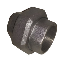 Black Malleable Iron Cone Seat Union BSPT