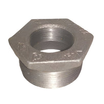 Black Malleable Iron Reducing Bush BSPT