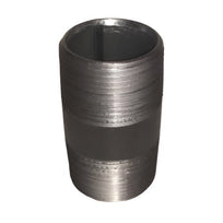 Black Mild Steel Barrel Nipple BSPT