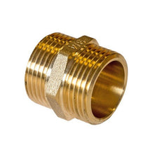 Brass BSPP Hexagon Nipple