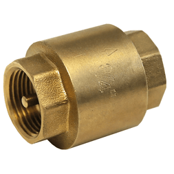 Brass BSPP Spring Check Valve  Rated PN20 - WRAS