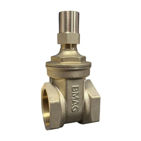 Brass Lockshield Gate Valve