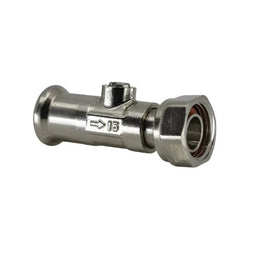 Copper Press Straight Service Valve