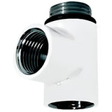 Dual Fuel Tee Piece White