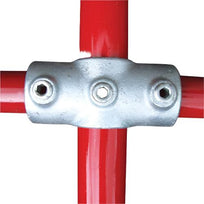 Galvanised Handrail System - 119 - Socket Cross