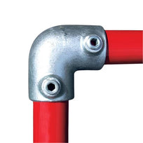 Galvanised Handrail System - 125 - 2 Way 90° Elbow