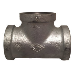 Galvanised Malleable Iron Equal Tee BSPT