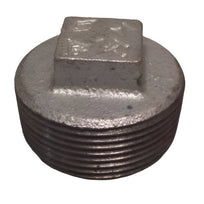 Galvanised Malleable Iron Hollow Plug BSPT