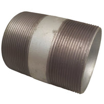 Galvanised Steel Barrel Nipple BSPT