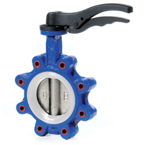 Lugged & Tapped Butterfly Valve - Stainless Steel Disc - PTFE Liner