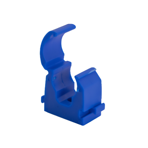 BLUE SINGLE HINGED CLIP - PACK OF 10