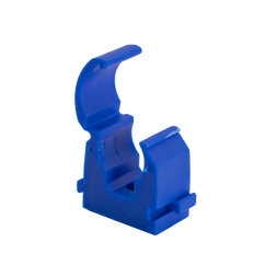 BLUE SINGLE HINGED CLIP - PACK OF 10