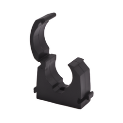 Black Single Hinged Clip - Pack Of 10