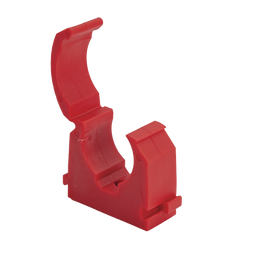 RED SINGLE HINGED CLIP - PACK OF 10