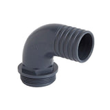 Polypropylene 90° Hose Tail