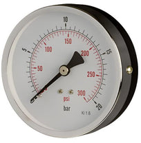 Pressure Gauge - 63mm Dial - 1/4" Centre Back Entry