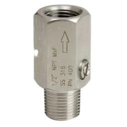 Stainless Steel 316 BSP Gauge Snubber