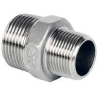 Stainless Steel 316 Reducing Hex Nipple BSPT 150lbs