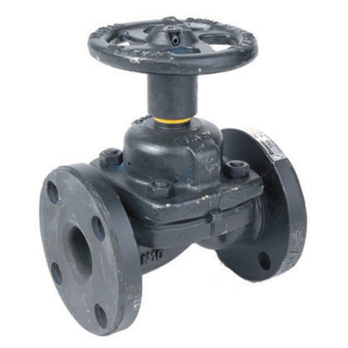 Weir Type Diaphragm Valve - Unlined - Flanged PN16
