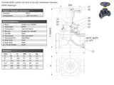Weir Type Diaphragm Valve - Unlined - Screwed BSPP Data Sheet