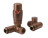 Dual Fuel TRV Brushed Bronze