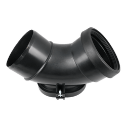 Soil Pipe Single Socket Access Door 92° Bend Pushfit - 110mm
