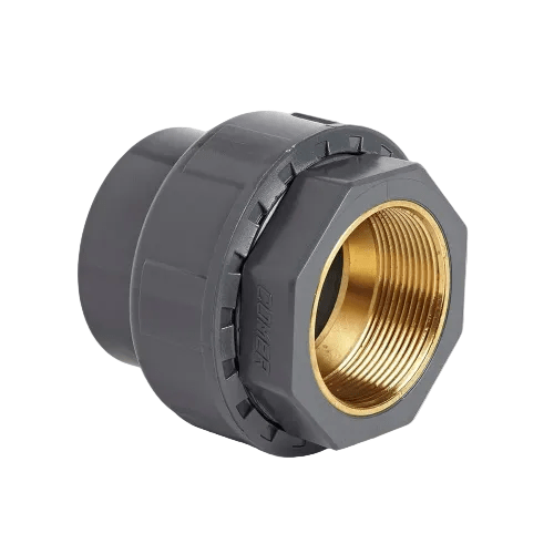 uPVC Composite Union - Female Brass