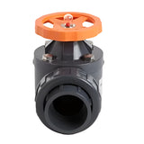 uPVC Plain Diaphragm Valve - EPDM Seals