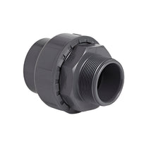 uPVC Plain/Threaded Union - Male Thread One End