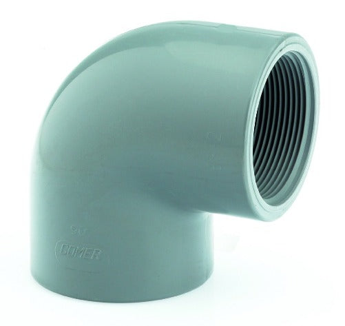 ABS Plain / Threaded 90° Elbow