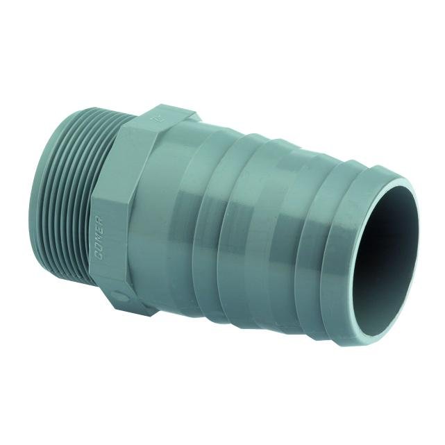 ABS HOSE ADAPTOR-MALE BSP X MM HOSE TAIL