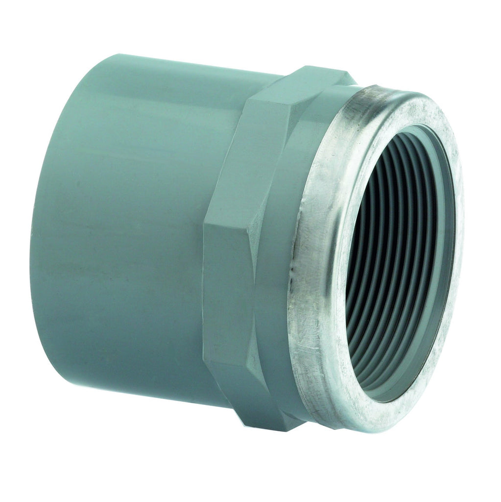 ABS S/S Reinforced Plain/Threaded Socket