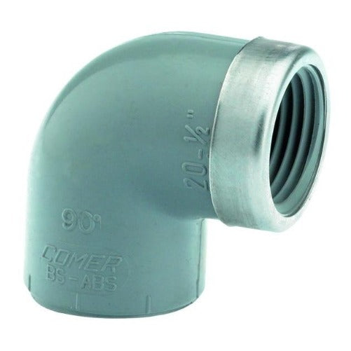 ABS S/S Reinforced Plain/Threaded 90° Elbow