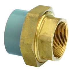ABS Female Composite Union Plain x Brass BSP