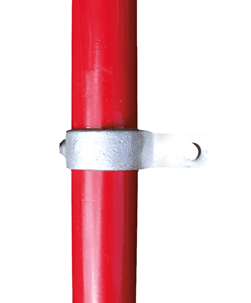 GALVANISED HANDRAIL SYSTEM - 199 - SINGLE LUGGED BRACKET