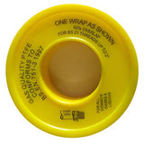 Gas PTFE Thread Tape One Wrap - 5 meter x 12mm