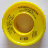GAS PTFE ONE WRAP THREAD TAPE - 5m x 12mm