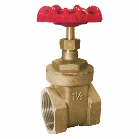Brass BSPT PN20 Gate Valve