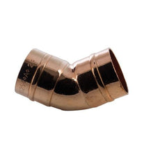 Copper Solder Ring Obtuse 45° Elbow