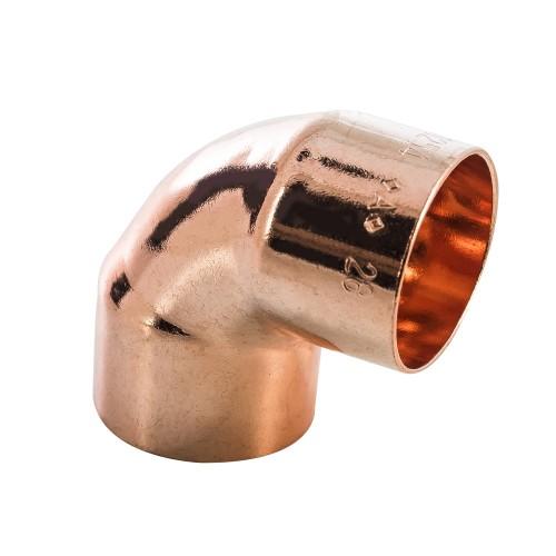 Copper End Feed 90° Elbow