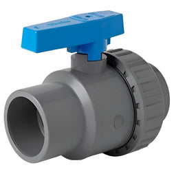 ABS Plain Single Union Ball Valve  - EPDM Seals