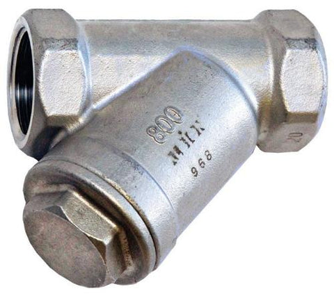 Stainless Steel 316 BSPP 'Y' Strainer Valve