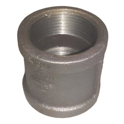 Zoro Select 1.5-Inch Cast Iron Base Flange Pipe Fitting – Corrosion Resistant, Gray
