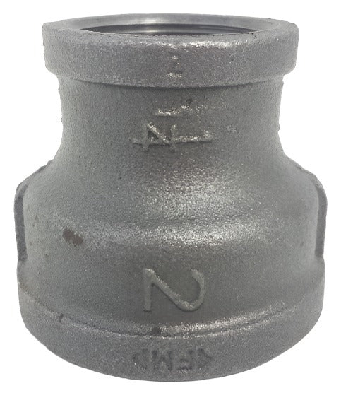 Black Malleable Iron Reducing Socket BSPT
