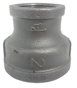 Black Malleable Iron Reducing Socket BSPT