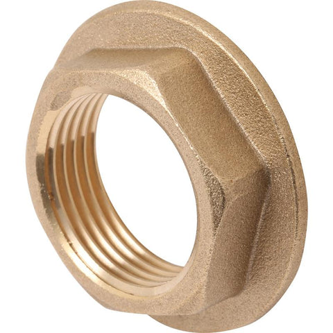 BRASS FLANGED BACKNUT